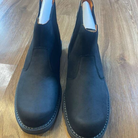 TIMBERLAND MENS REDWOOD FALLS MID CHELSEA BOOT JET BLACK A44NU-015 ALL SIZES main image 3